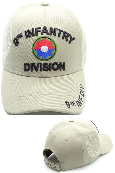 9th Infantry Division Cap - Khaki