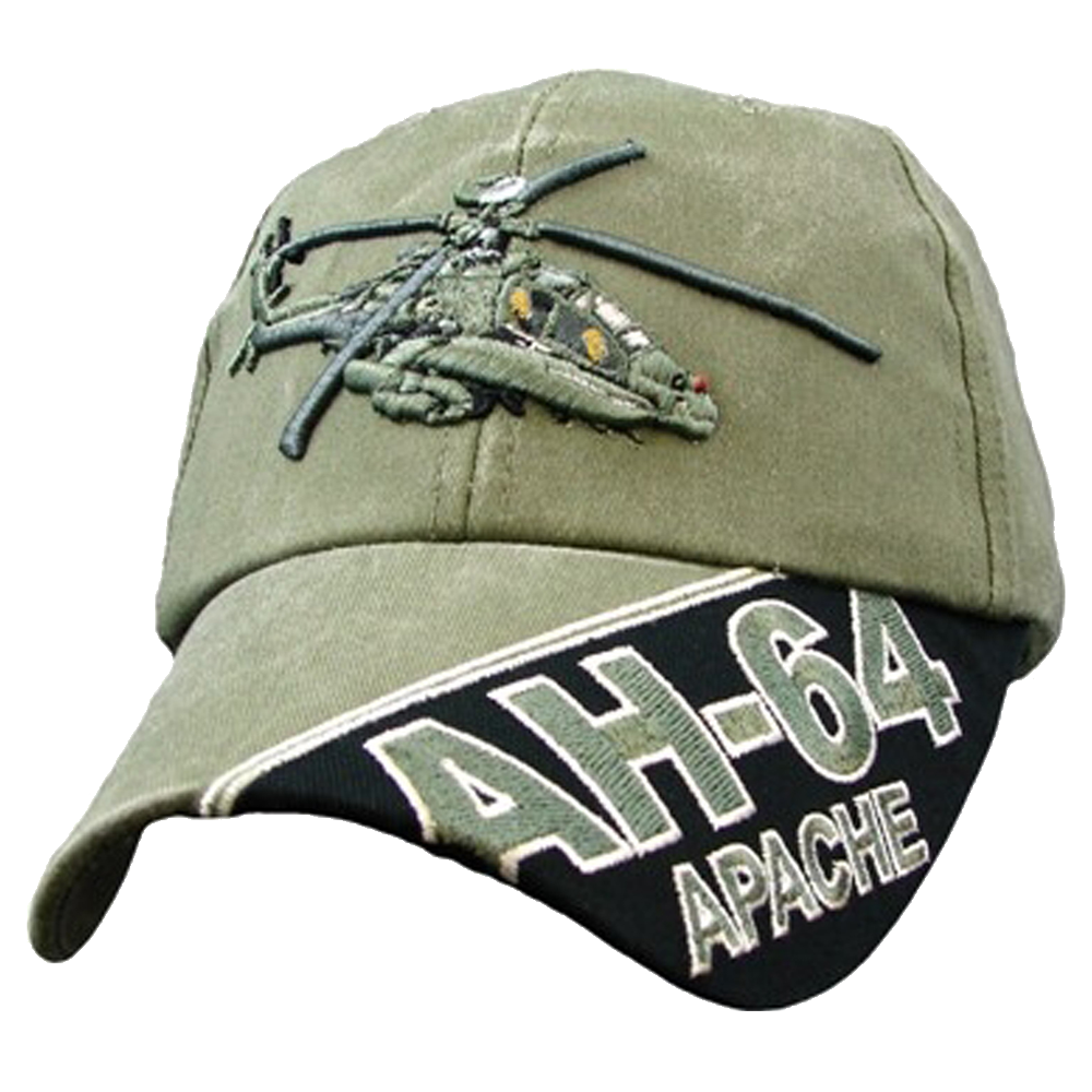 Eagle Crest 5959 - AH-64 Apache Cap - Cotton - OD Green