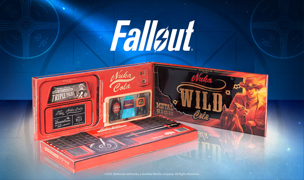 FALLOUT / Nuka Cola Metal Sign Collection - Limited Edition