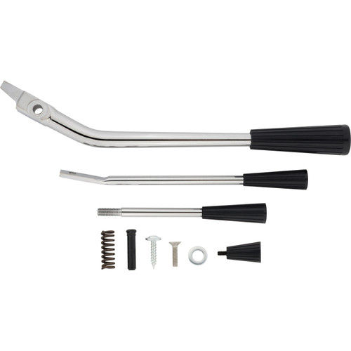 1961-66 GM Car & Truck Short Column Lever kit: Tilt Column, Automatic, Black Knobs