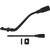 1961-66 Ford F100 / 1960-65 Falcon Short Column Lever Kit: Original Column, Automatic, Black Knobs, Painted Levers