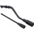 1961-66 Ford F100 / 1960-65 Falcon Short Column Lever Kit: Original Column, Automatic, Black Knobs, Painted Levers