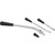 1961-66 GM Car & Truck Short Column Lever kit: Tilt Column, Automatic, Black Knobs