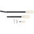 1960-63 Ford Falcon Short Column Lever kit, Tilt Column, Manual Transmission, Painted Levers, White Knobs