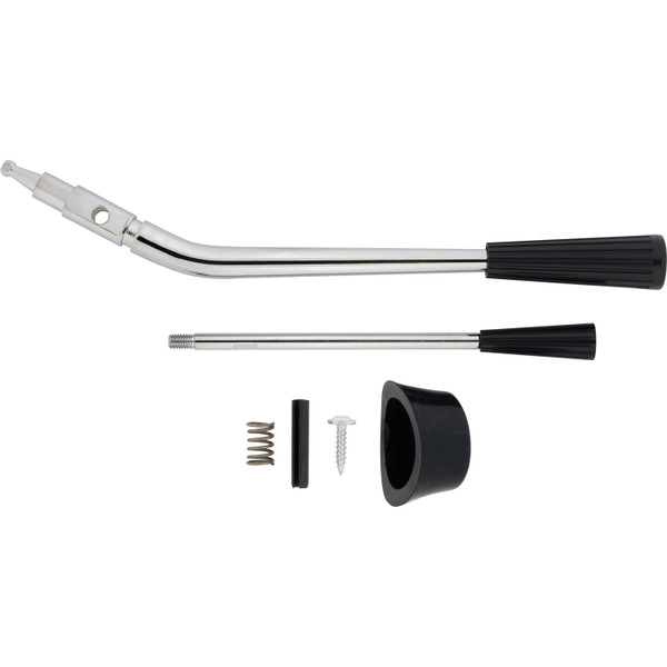 1961-62 GM Car & Truck Short Column Lever Kit: Original Column, Automatic, Black Knobs