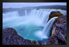 Godafoss Waterfall Iceland Landscape Photo Photograph Art Print Stand or Hang Wood Frame Display Poster Print 13x9