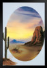 Bob Ross Desert Glow Art Print Painting Bob Ross Poster Bob Ross Collection Bob Art Paintings Happy Accidents Bob Ross Print Decor Mountains Painting Wall Art Stand or Hang Wood Frame Display 9x13