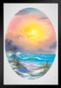 Bob Ross Pastel Seascape Art Print Painting Bob Ross Poster Bob Ross Collection Bob Art Paintings Happy Accidents Bob Ross Print Decor Painting Wall Art Stand or Hang Wood Frame Display 9x13