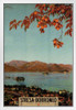 Stresa Borromeo Lago Maggiore Italian Lake Vintage Travel Art Deco Vintage French Wall Art Nouveau 1920 French Advertising White Wood Framed Art Poster 14x20
