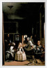 Diego Velazquez Las Meninas The Maids Honour 1656 Oil On Canvas White Wood Framed Poster 14x20