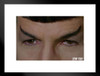 Star Trek Spock Eyes Close Up The Original Series TOS TV Television Episode Merchandise Cool Wall Decor Matted Framed Wall Decor Art Print 20x26