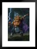 Thor God of Thunder by Vincent Hie Matted Framed Art Print Wall Decor 20x26 inch
