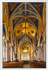 Interior Basilica of the Sacred Heart Notre Dame Photo Photograph White Wood Framed Poster 14x20