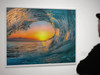 Surfing Poster Sunset Ocean Waves Surf Travel Beach Beachy Tropical Paradise Cool Wall Decor Art Print Poster 18x12