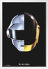Daft Punk Random Access Memories White Wood Framed Poster 14x20