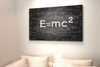 Physics Formula Wall Decor School Supplies Room Wall Art Poster Science Classroom Decoration Modern High School Educational Wall Chalkboard Style Cool Wall Art Print Poster 18x12