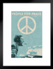 John Lennon People for Peace Music Matted Framed Poster 20x26 inch