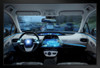 Empty Cockpit of Vehicle with HUD Head Up Display Photo Photograph Art Print Stand or Hang Wood Frame Display Poster Print 13x9