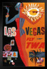 Las Vegas Fly TWA Retro Travel Art Print Stand or Hang Wood Frame Display Poster Print 9x13