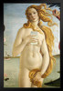 Botticelli Birth of Venus Selfie Portrait Painting Funny Art Print Stand or Hang Wood Frame Display Poster Print 9x13