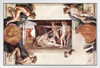 Michelangelo Drunkenness of Noah Fine Art Realism Romantic Artwork Michelangelo Prints Biblical Drawings Portrait Painting Wall Art Renaissance Poster Canvas Art White Wood Framed Art Poster 20x14