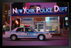 NYPD Cruiser Manhattan Midtown Times Square Precinct New York City Photo Photograph Art Print Stand or Hang Wood Frame Display Poster Print 13x9