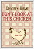 The Chicken Game Funny Humor Chicken Art Chicken Decor Hen Art Farm Kitchen Wall Art Chicken Cool Funny Chicken Poster Chicken Decor Plaid White Wood Framed Art Poster 14x20