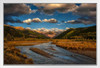 River Running Through Telluride Valley Colorado Photo Photograph White Wood Framed Poster 20x14