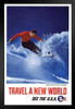 Aspen Colorado Skiing See The USA Retro Travel Art Print Stand or Hang Wood Frame Display Poster Print 9x13