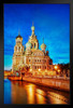 Church of the Savior on Spilled Blood at Sunset Photo Photograph Art Print Stand or Hang Wood Frame Display Poster Print 9x13