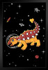 Ankylosaurus Dinos in Space Dinosaur Poster For Kids Room Space Dinosaur Decor Dinosaur Pictures For Wall Dinosaur Wall Art Prints for Walls Meteor Science Stand or Hang Wood Frame Display 9x13