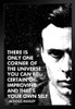 One Corner of the Universe You Can Improve Aldous Huxley Monochrome Famous Motivational Inspirational Quote Art Print Stand or Hang Wood Frame Display Poster Print 9x13