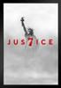 Power 7 Logo Lady Liberty Justice Art Print Stand or Hang Wood Frame Display Poster Print 9x13
