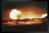 Nuclear Bomb Test Bikini Atoll and Enewetak 1952 Photo Sepia Art Print Stand or Hang Wood Frame Display Poster Print 13x9