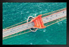 Aerial Shot Golden Gate Bridge San Francisco Photo Photograph Art Print Stand or Hang Wood Frame Display Poster Print 13x9