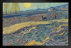 Vincent Van Gogh Laboureur Dans un Champ St Remy Van Gogh Wall Art Impressionist Portrait Painting Style Fine Art Home Decor Realism Artwork Decorative Stand or Hang Wood Frame Display 9x13