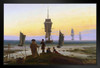 Stages of Life Caspar David Friedrich Painting Classic Landscape Fine Art Black Wood Framed Art Poster 14x20
