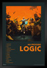 Logic Merch No Pressure Album Cover Art Track List Rap Posters Logic Rapper Merch Logic Merchandise Everybody Young Sinatra YSIV Logic Glasses Bobby Tarantino Black Wood Framed Art Poster 14x20