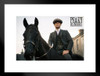 Peaky Blinders Poster Tommy Riding on a Horse Thomas Shelby Peaky Blinders Merchandise Peaky Blinders Print Shelby Company Limited Tommy Television Series TV Matted Framed Art Wall Decor 20x26