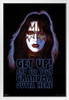 Kiss White Wood Framed Poster Spaceman Ace Frehley Solo Album Get Up and Get Your Grandma Out Of Here Kiss Band Merchandise Kiss Collectibles Kiss Memorabilia Heavy Metal Merch Poster 14x20