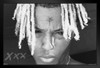 XXXtentacion Poster Selfie XXXtentacion Merch Bad Vibes Forever XXX 17 Album Art Skins Trap Music Aesthetic XXXtenations Merch XXtentacion Tapestry Rapper Poster Black Wood Framed Art Poster 14x20