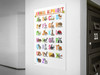 Animal Alphabet Poster For Preschool and Kindergarten Classroom Cool Wall Art Print Poster 12x18