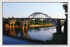 Edmund Pettus Bridge Selma Alabama Photo Photograph White Wood Framed Poster 20x14