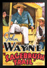 John Wayne Sagebrush Trail Western Movie Retro Vintage Classic Hollywood Cowboy Memorabilia Collectibles Western Decor Man Cave Decor John Wayne Movies Stand or Hang Wood Frame Display 9x13