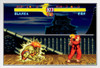Street Fighter 2 Ken vs Blanka CAPCOM Classic Vintage Retro 90s Video Game Merchandise Gamer Fighting White Wood Framed Poster 14x20