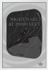 The Twilight Zone Nightmare at 20000 Feet Episode Airplane Window Retro Vintage Classic TV Series Merchandise Television Show Rod Serling White Wood Framed Poster 14x20