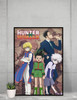 Hunter X Hunter Poster HxH Anime Merch Japanese Manga Series Posters Room Decor Cool Wall Art Print Poster 12x18