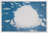 Nuclear Bomb Test Bikini Atoll July 26 1946 Photo Photograph White Wood Framed Poster 20x14