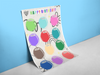 Happy Birthday Chart Classroom Decor Bulletin Board Decorations Preschool Classroom Poster Cork Board School Display 12 Month Colorful Design School Supplies Cool Wall Art Print Poster 12x18