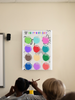 Happy Birthday Chart Classroom Decor Bulletin Board Decorations Preschool Classroom Poster Cork Board School Display 12 Month Colorful Design School Supplies Cool Wall Art Print Poster 12x18